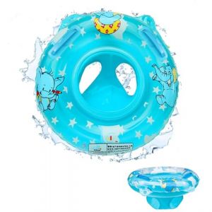 Bou&eacute;e Piscine, Bou&eacute;e B&eacute;b&eacute;, Bou&eacute;e Enfant, Bou&eacute;e Gonflable, Convient aux b&eacute;b&eacute;s de plus de 6 mois, B&eacute;b&eacute; Si&egrave;ge De Piscine, Bague De Natation Flottante, Jouets aquatiques pour la plage ou la piscine (Bleu) (Saisilun, neuf)