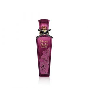 Christina Aguilera Violet Noir, Eau de Parfum pour Femme (50 ml) Vaporisateur, Senteur Orientale et Florale, Parfum de Luxe (Glamstore FR, neuf)