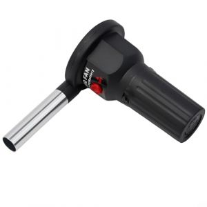 ZAMETTER Souffleur d'Air &Eacute;lectrique pour BBQ Ventilateur &eacute;lectrique pour Barbecue Souffleur d'air Portable pour Camping Outil d'allumage pour Pique-nique pour le Camping Barbecue en plein Air (Housebtshop, neuf)