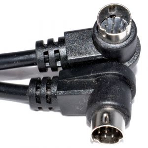 8 Broches Mini DIN Droit Angle Cordon Mâle Fiches l'audio câble 1 m [1 mètre] (kenable ltd, neuf)