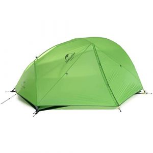Naturehike Star-River Tente Double Couche Ultralégère 2 Personnes Tente de Sac à Dos Tente de Camping (20D Vert) (Naturehike EU, neuf)