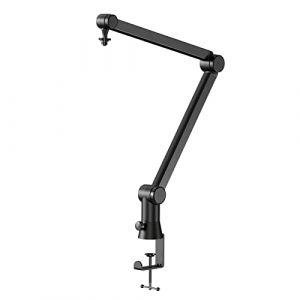 YOUSHARES Bras Micro, Support Micro - Pied de Micro de Qualité Supérieure pour Blue Yeti, Shure MV7+, Rode NT-USB+ PodMic USB, Wave 3, Fifine k658, HyperX QuadCast S, Tubulaire pour Streaming, Gaming (Heartorigin-FR Direct, neuf)
