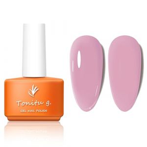 Tonitu G Vernis à ongles gel semi-permanent 30 couleurs - 7 ml Blanc brillant Noir Couleurs Soak Off UV LED Ongles Toutes saisons Salon de manucure DIY à la maison Nail Art Design (SC205) (Toniu g store, neuf)