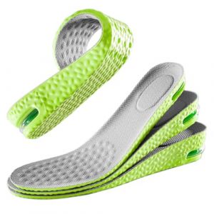 1 Paire de Hauteur Augmentation Semelles, Semelles de Talon D'augmentation de La Hauteur, Confort &Eacute;lastique Invisibles Homme Femme Amortissante 1,5-3,5 cm (BAOYUDA SHOP, neuf)