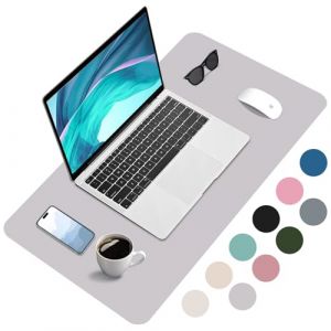 Zanfqvo Tapis de Bureau - Grand Tapis de Souris en Cuir PU - Sous-Main Imperméable pour Bureau, Maison, 80 cm x 40 cm (Violet) (BOREA LUCA, neuf)