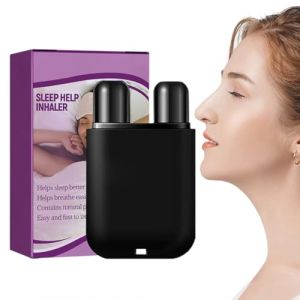 Opilroyn Inhalateur d'aromathérapie - Stylo d'inhalation nasale éclaircissant l'humeur - Aide à la haleine pure et naturelle - Augmente la concentration - Inhalateur sinusoïdal pour soulager la (kaitmain, neuf)