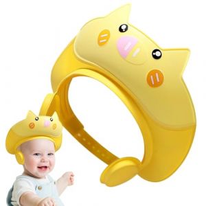 Baby Shower Cap, Shower Visor Kids, Toddler Bath Visor, Adjustable Shampoo Shield with Multipurpose and Easy to Use Design for Enjoyable Bathing Experience, 1 Piece (rainka, neuf)