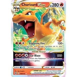Friki Monkey Carte Pok&eacute;mon g&eacute;ante Dracaufeu VSTAR Version anglaise (Friki Monkey, neuf)