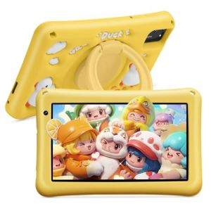 Tablette Enfants 7 pouces, Tablette Android 13, Octa-Core, 8Go+64Go (TF 256GB), Batterie 5800mAh, Caméras 5MP+8MP, Affichage HD, Contrôle parental, Housse protectrice en silicone pour enfants (BOKELAI TRADING SARL, neuf)