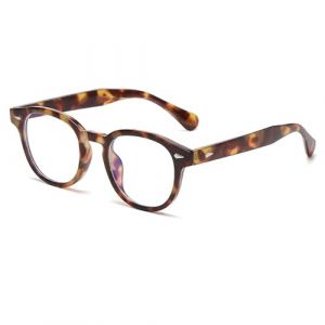 SAIIURV Lunettes Anti Lumi&egrave;re Bleue pour Femme Lunettes Anti-Lumi&egrave;re Bleue de Lecture, Fausse Lunettes Sans Correction, Lunettes R&eacute;tro Ovale Y2k Anti-Fatigue pour Quotidienne Costume (Brun) (SHAOJU SJ, neuf)