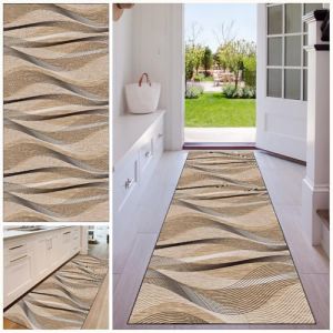 Tapis Couloir Long Antid&eacute;rapant Lavable Tapis Cuisine Absorbant Tapis de Passage Tapis Entr&eacute;e Int&eacute;rieur pour Cuisine Couloir Passage Chambre Tapis de Couloir Tapis Cuisine Devant Evier 60 x 130 cm (YosetomhLvey, neuf)