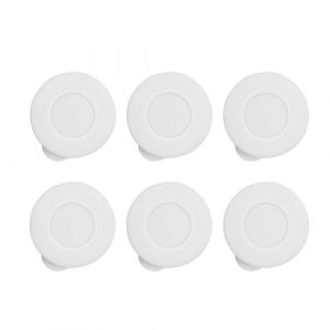 Lot de 6 bouchons de rechange en silicone pour bouteilles de lait - Anti-fuites et fra&icirc;cheur - R&eacute;utilisables (TUO-tuo, neuf)