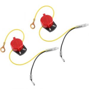 ZAMDOE Interrupteur d'arrêt du Moteur Marche/arrêt pour Honda GX110 GX120 GX160 GX200 GX240 GX270 GX340 GX390 5,5 CV, 6,5 CV, 8 CV, 9 CV, 11 CV, 13 CV pour Moteur 36100-ZE1-015 pour Predator 212 (ZAMDOE, neuf)