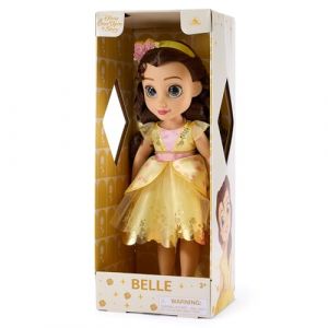 Disney Store Official Poupée Belle avec Mini Brosse à Cheveux, La Belle et la Bête, 40,5 cm/16", Collection Once Upon a Story, à partir de 3 Ans (Disney Store FR, neuf)