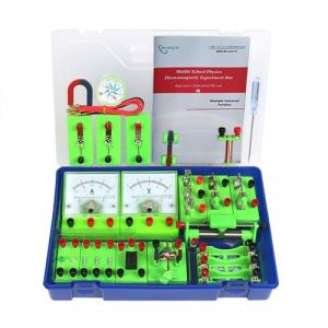Pevfeciy Kit d'exp&eacute;riences Scientifique Enfants,Kits &eacute;ducatifs De Sciences pour D&eacute;butant de Apprendre Electricite et magn&eacute;tisme Circuits de Base jeux kit exploration aux laboratoires scientifique,Stem (Enjoy Homes, neuf)