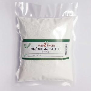 Crème de tartre E336(i) - Sachet de 100 g (MesZépices, neuf)