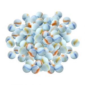 ARSUK Billes Enfant - Assortiment Billes en Verre, Rares Oeuf de pour Décoration, Jeux de Forme des Billes - Chinoises Oeil de Dragon Sac de Marblegen Bille (80 Marbre Laiteux) (arsuk, neuf)