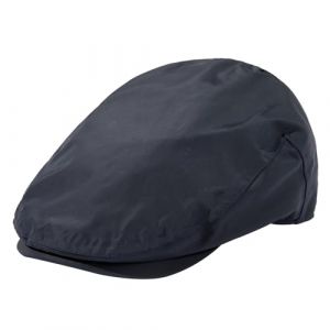 TOP-EX Casquette plate imperméable pour homme XL/XXL pour la météo britannique – Chapeau de pluie élégant pour le golf, la pêche, le tir, la marche et la chasse, bleu marine, M/L (TOP-EX Hats, neuf)