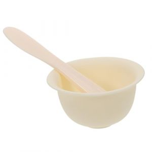 Gogogmee Bol Silicone pour Masque Facial DIY Kit Spatule Léger et Portable pour Mélange de Masques Visage et Soins Cosmétiques (Xiaanmall, neuf)