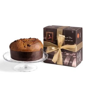 Panettone au Vinaigre Balsamique de Mod&egrave;ne IGP "del Duca" (Aceto Balsamico di Modena IGP) - G&acirc;teau de No&euml;l Typiquement Italien (Aceto Balsamico del Duca dal 1891, neuf)