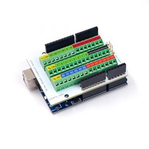 Treedix Kit de module de dérivation de borne à vis pour Arduino UNO R3, connecteur de socle de corne, carte d'expansion pour Arduino (Treedix UK, neuf)