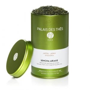 Palais des Thés, SENCHA ARIAKE, Thé vert du Japon, Notes Iodées et Végétales, Boite Métal 100g (Objectif Zen, neuf)