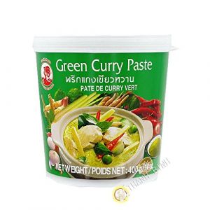 Pâte de curry vert COCK 400g Thailande - Unité 1 pièce (FusionEat, neuf)