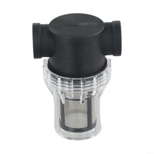 Yjdoorplay Filtre de tuyau d'arrosage, pour irrigation de jardin, &eacute;cran en maille, filtre de pipeline, filtre de pompe &agrave; eau, pour tuyau d'entr&eacute;e d'eau (maille 80 de 1,9 cm) (luckymore, neuf)