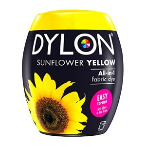 DYLON Teinture pour tissu facile à utiliser pour le linge, 350 g (jaune tournesol) (The Quilted Bear Ltd, neuf)