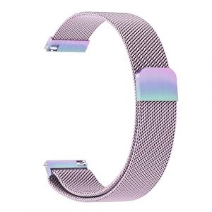 Vancle M&eacute;tal Bracelet pour 20mm 22mm Montre Homme Femme, D&eacute;gagement Rapide, Bracelets de Remplacement &agrave; Aimant Magn&eacute;tique en Acier Inoxydable en M&eacute;tal pour Montre de 20mm 22mm (Color&eacute;, 22mm) (YYEnSiNuo, neuf)