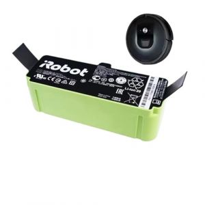 FGJDERYH Batterie Lithium-ION Rechargeable Compatible avec Les aspirateurs Roomba s&eacute;ries 600, 700, 800 et 900, for mod&egrave;les 960, 895, 890, 860, 695, 680, 690, 675, 640 et 614, Longue dur&eacute;e.(5200mAh) (grfwedqw, neuf)