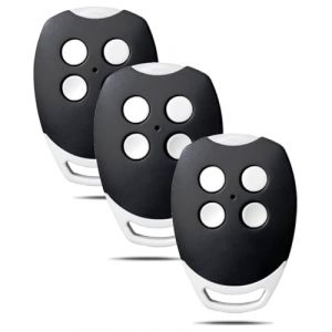 &Eacute;metteur portatif pour porte de garage compatible Ditec 433,92 MHz GOL4, BIXLG4, BIXLP2, BIXLS T&eacute;l&eacute;commande avec 4 canaux 3 pi&egrave;ces (xilele, neuf)