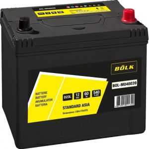 Batterie de voiture BOLK 60Ah/540A NISSAN JUKE 1.5 dCi (Mister-Auto France, neuf)