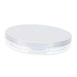 VALICLUD 2 Pi&egrave;ces Bo&icirc;te &agrave; poudre vide petit &eacute;tui compact poudre mince r&eacute;cipient &agrave; poudre avec houppette r&eacute;cipient en poudre l&acirc;che r&eacute;cipient de poudre en vrac vide UV (Sudersana, neuf)