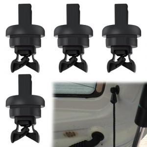 DONOONIS Plage Arriere Clips de Fixation Voiture Clips,4 Pièces Noir Plage Arriere 7705099001,Clips Plage Arriere Clio 5 Compatible Renault Clio,Megane Qashqai Scenic Nissan (Cute Coral limited, neuf)