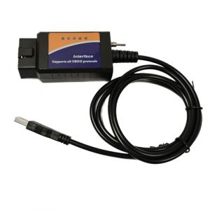 Elm 327 USB ELMCONFIG OBD2 MS HS OBDII OBD2 Switch Compatible Forscan (lgdlen, neuf)