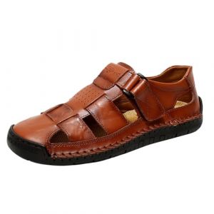 Sandales Homme Nu Pied Mule Ete Sabot Trail Chaussures Hommes Chaussure Été Chausson Claquette De Sport Adaptées pour Tendinite Pieds Sandale Randonnée Femme Chaussons Cuir sur (ZJsz, neuf)