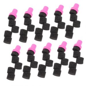 iplusmile Lot De 10 &Eacute;ponges &agrave; Ongles D&eacute;grad&eacute;es, Blocs Mousse Pour Scellement Des Ongles, Taille Moyenne, Outil Pratique Pour Manucure D&eacute;butants, Usage Professionnel Et Quotidien (Dawkinshall, neuf)