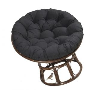 MCNDSI Coussin de Fauteuil Sol Rembourr&eacute; pour Pivotant Rond et &Eacute;paisseur du Meubles Rotin Chaises Jardin Rondes(#7,110x110cm) (Lausit Zenr, neuf)