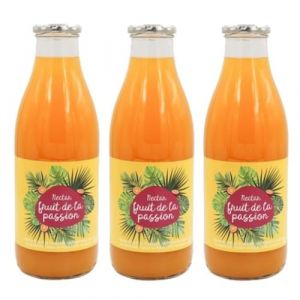 Lot 3x Nectar de fruit de la passion - Bouteille 1L (Toilinux, neuf)