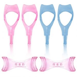 JTUYPT 6 Pcs Maquillage Cils Mascara Guide Applicateur,Outil Supérieur Inférieur Mascara Guide,Applicateur Cils Peigne Cosmétique Outil Applicateur en Silicone pour Mascara,pour le Maquillage Des Yeux (QURUZOU SARL, neuf)