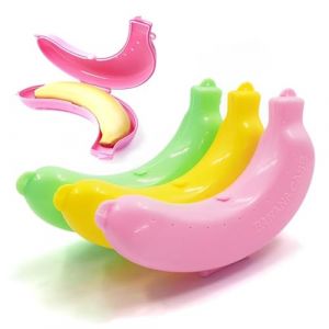 XPEX 3 Pièces boite a banane boite banane boîte à bananes boite à fruits banana case Porte banane et Protecteur Etui pour Banane Protege Banane Porte Banane (UAB "DAFUHUA LT", neuf)