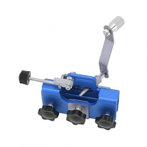 Gabarit D'affûtage de Chaîne de Tronçonneuse pour Scies à Chaîne et Scies électriques Bûcheron, Jardinier (Bleu) (Amoq313, neuf)