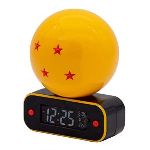 Teknofun Enceinte et R&eacute;veil num&eacute;rique Dragon Ball Z Boule de Cristal Jaune/Rouge/Noir, Unique (Ponera, neuf)