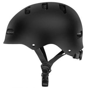 Casque de skate pour homme et femme 59-62 cm Casque de ville robuste pour le quotidien Réglable Unisexe Casque de protection pour skateboard, scooter électrique, scooter BMX (Besylruy, neuf)