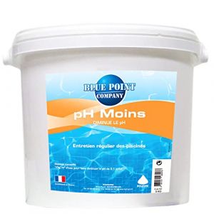 Ph Moins Piscine - Traitement Ph pour Piscine/Ph- Poudre en Seau de 1,5kg et 5kg - Permet de baisser Rapidement Le Ph de l'eau/Produit conditionn&eacute; en France (5KG) (Js DistriWeb, neuf)