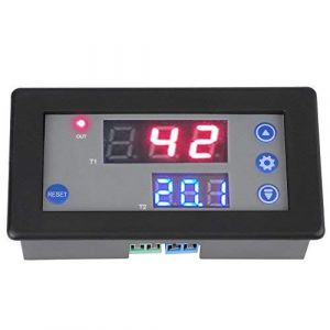 Relais de Temporisation 12V Module Minuterie de Cycle Digital LED Relais de Minuterie Double Affichage (Simangy, neuf)