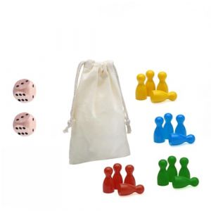 Lot de 19 Pions en Bois pour Jeux de Société, Figurines de Jeu Colorées, Pions pour Jeux De Société 4 Couleurs Cônes en Bois Pions de Jeu en Bois Convient aux Réunions de Famille (Vastness Universe, neuf)