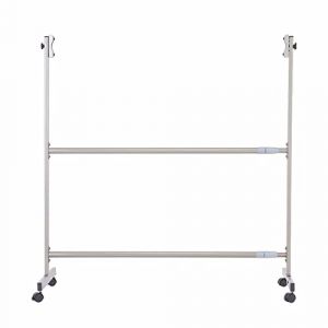 Support en Métal Mobile Réglable pour Tableau Effaçable À Sec, Tableau Noir, Support Roulant Portable sur roulettes, Chevalet De Tableau Blanc Debout, Support Uniquement (LINXIANxiaowenjiajudian, neuf)