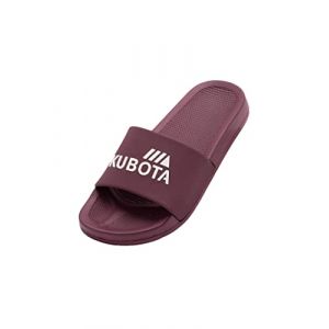 Kubota Claquette Femme - Sandales à enfiler - Chaussures Pour Piscine et Plage - Sandales été - Bordeaux - 45 (Kubota Store, neuf)